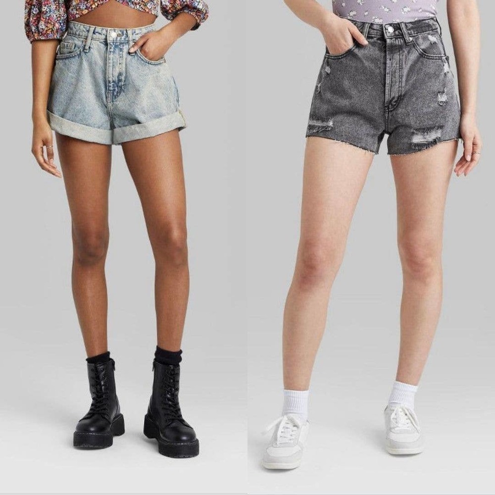 Wild Fabel Women's Super -High Rise Jeans Short Bundle !!! (NWT)